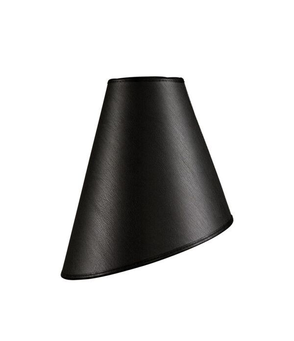 SHADE CONE leather ebony